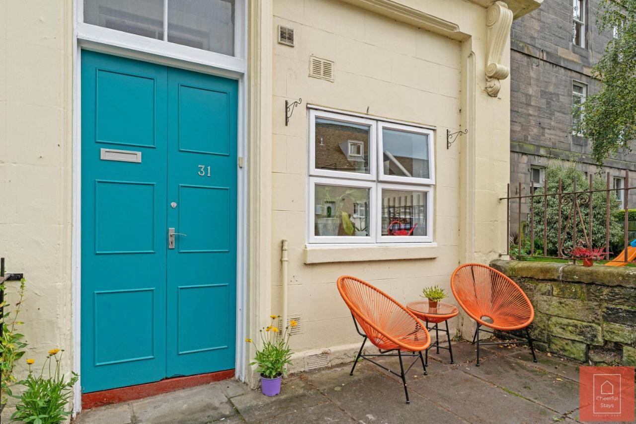 Cheerful Stays: Spacious Flat In Vibrant Leith Edinburgh Dış mekan fotoğraf