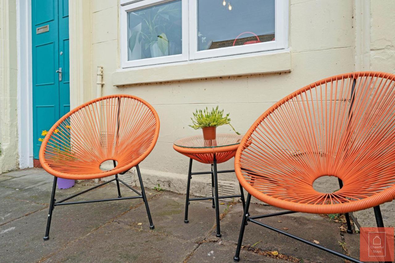 Cheerful Stays: Spacious Flat In Vibrant Leith Edinburgh Dış mekan fotoğraf