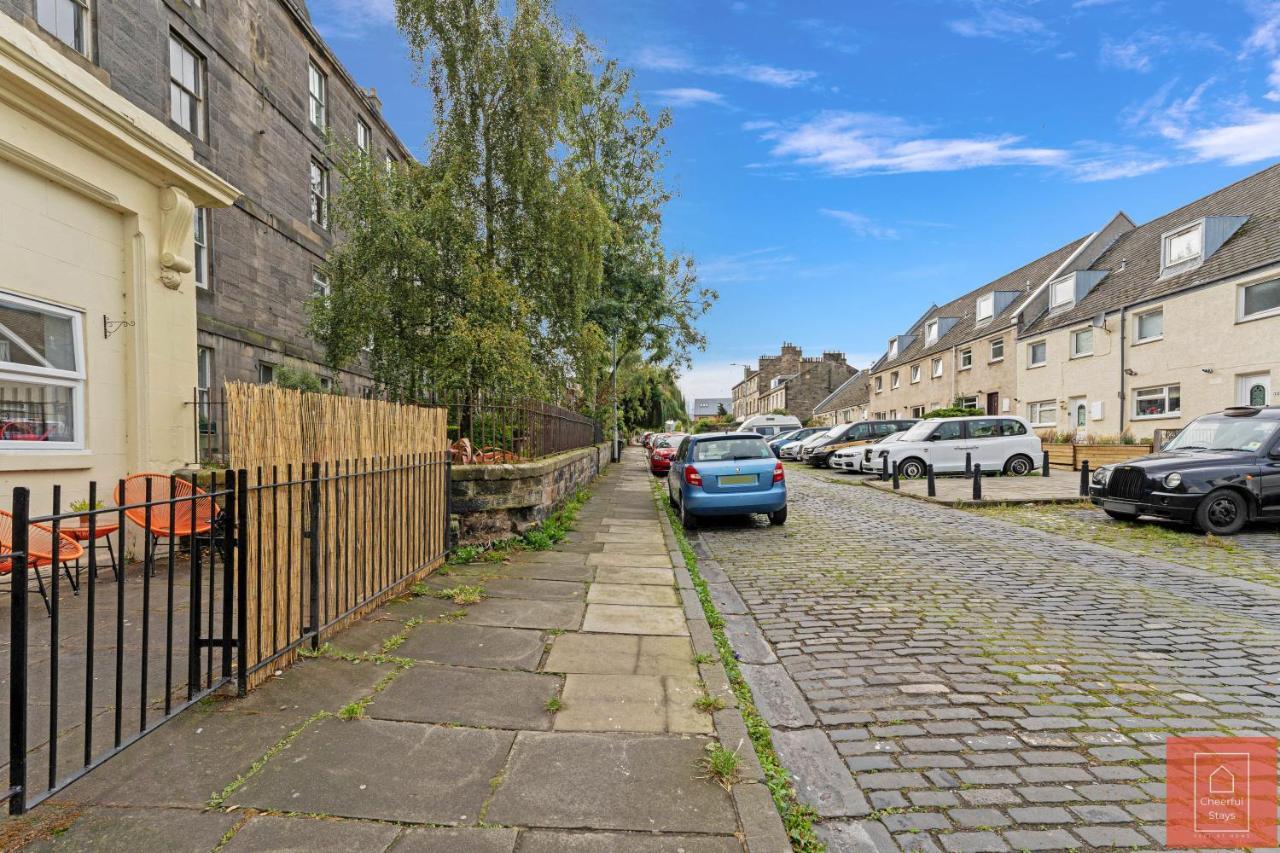 Cheerful Stays: Spacious Flat In Vibrant Leith Edinburgh Dış mekan fotoğraf