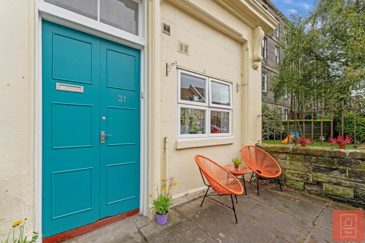 Cheerful Stays: Spacious Flat In Vibrant Leith Edinburgh Dış mekan fotoğraf