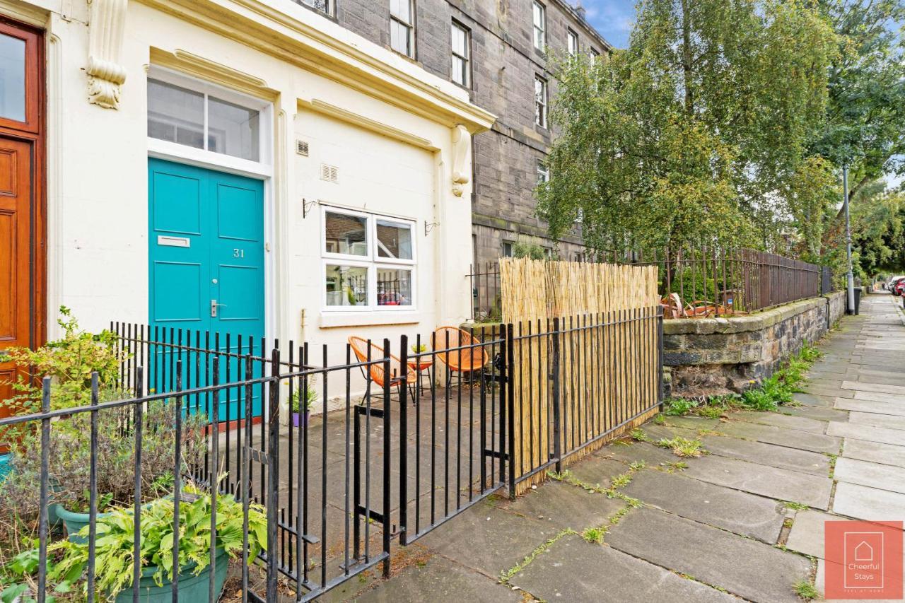 Cheerful Stays: Spacious Flat In Vibrant Leith Edinburgh Dış mekan fotoğraf